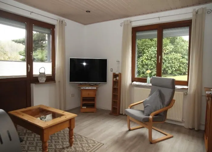 Daire In Werratal With Terrace